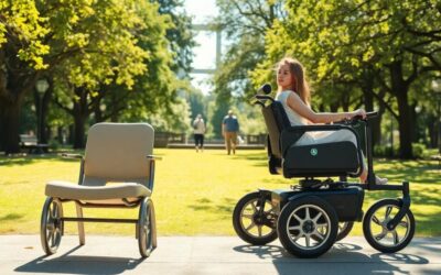 Diferencias entre sillas de traslado y sillas de ruedas autopropulsadas