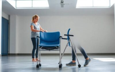 información sobre las sillas de ruedas Cómo plegar y almacenar una silla de ruedas plegable correctamente