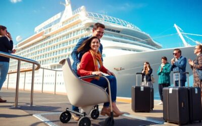 Cómo transportar una silla de ruedas en un crucero
