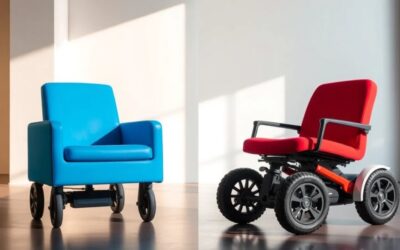 Diferencias entre motores de 2 y 4 polos en sillas de ruedas eléctricas
